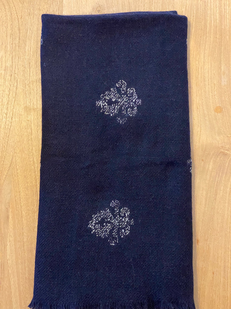Cashmere Shawl Fleur de Lys