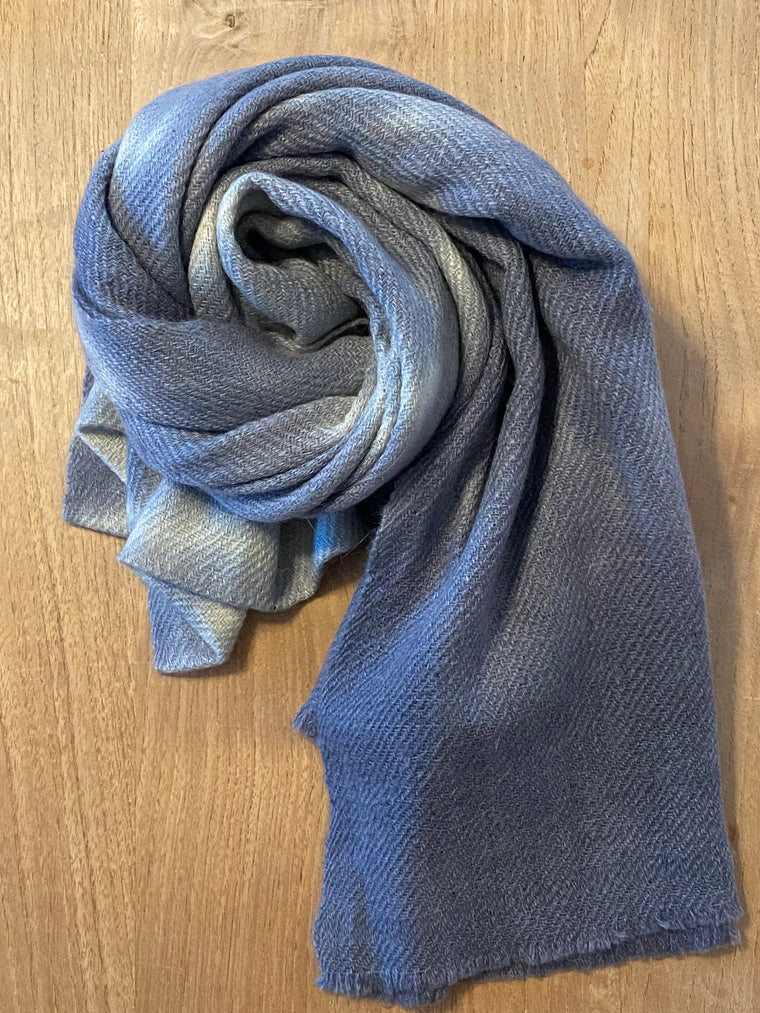 Cashmere Pondichery Shibori Shawl