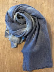 Cashmere Pondichery Shibori Shawl