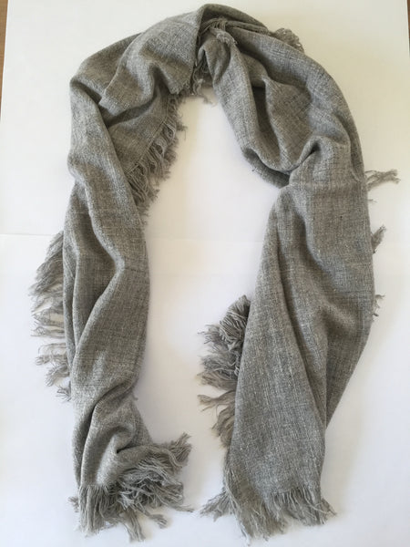 Cashmere MG Fringe Shawl