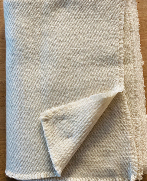 Cashmere Himalaya 4 ply hand spun hand woven blanket