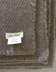 Cashmere Himalaya 4 ply hand spun hand woven blanket