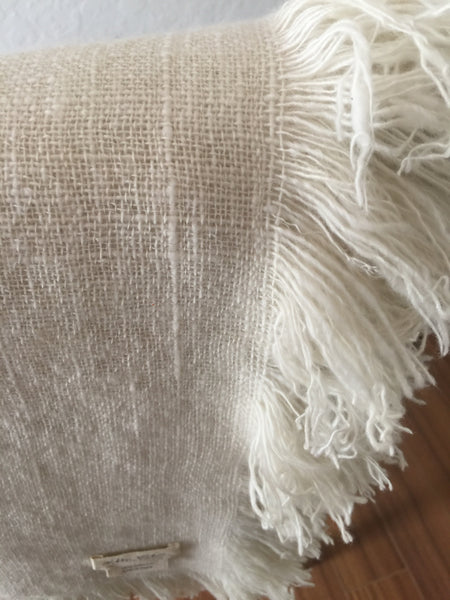 Cashmere MG Fringe Shawl