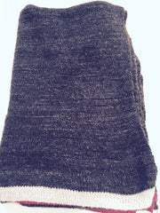 Fibre Tibet limited edition hand knit cashmere blanket