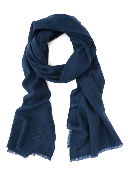 Fibre Tibet limited edition cashmere endless knot scarf