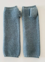 Cashmere knit arm warmers