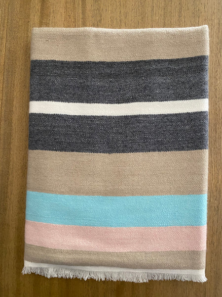 Cashmere Stripe Desert Springs Blanket