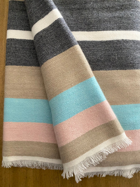 Cashmere Stripe Desert Springs Blanket