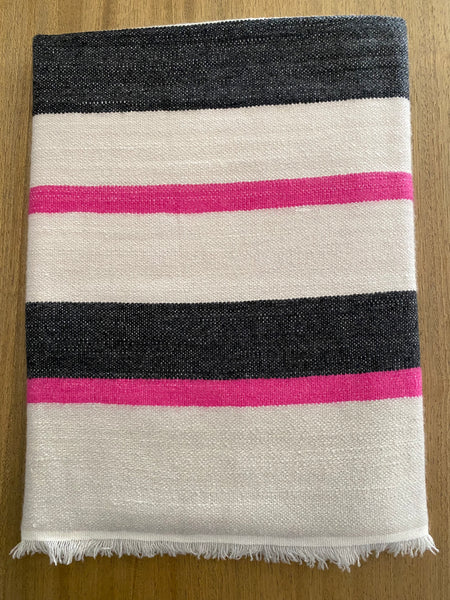 Cashmere Striped Sonora Blanket