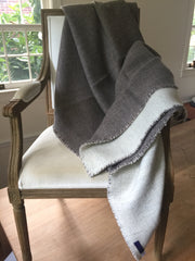 Cashmere Himalaya 4 ply hand spun hand woven blanket