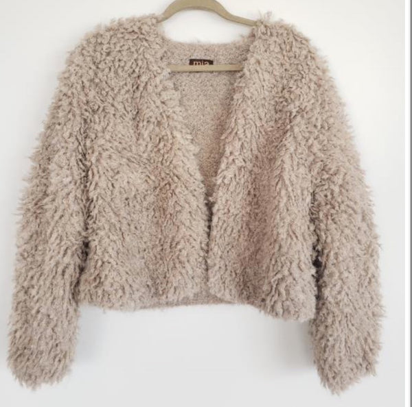 Noble Fibre x Mia Peru Alpaca Lima Boucle Jacket