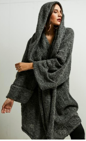 Noble Fibre x Mia Peru Alpaca hoodie sweater
